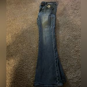 american eagle jeans, flared, size 2 women’s